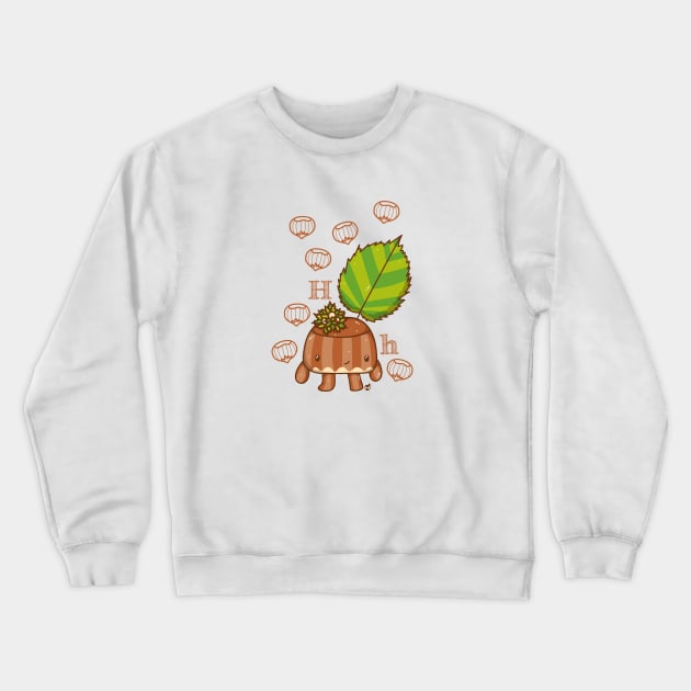 Hazelnut MS Crewneck Sweatshirt by MisturaDesign